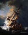 peinture tableau - Christ dans la tempête sur la mer de Galilée Rembrandt